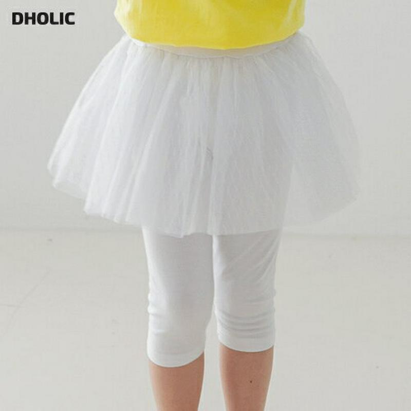 ダイヤチュールスカートレギンス p001813 キッズ 【3~8才】【pt】【韓国 ファッション ボトムス レギンス スカート 