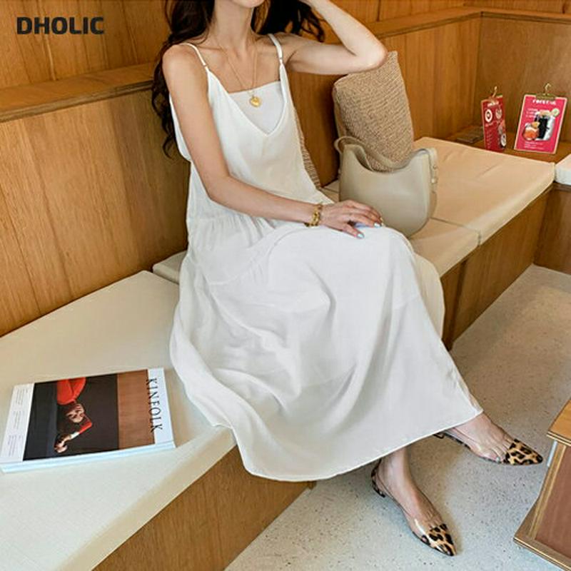 ギャザーキャミワンピース・全3色・t56084 レディース 【ops】【ワンピース ロング ロングワンピース スリーブレス ノー