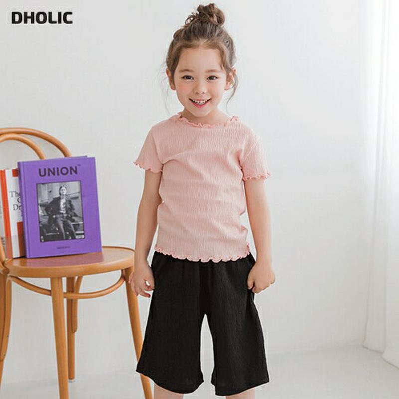 メロウTシャツ&パンツSET(ピンク)・p001910 キッズ【3~8才】【set】【セット set トップス Tシャツ メロウ