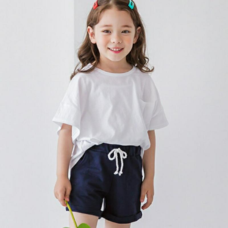 ポケットボクシーTシャツSET(ホワイト)・p001987 キッズ【3~8才】【set】【セット set トップス Tシャツ 半