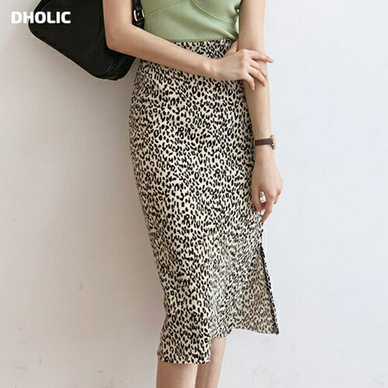 レオパードプリーツスカート・全3色・b56028 レディース 【sk】【スカート ミディ丈 ミディスカート レオパード ヒョウ柄