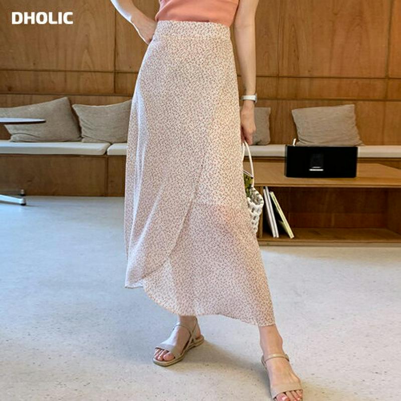 フローラルロングスカート・全3色・b56031 レディース 【sk】【スカート ロングスカート ロング フラワー 花柄 フェミニ