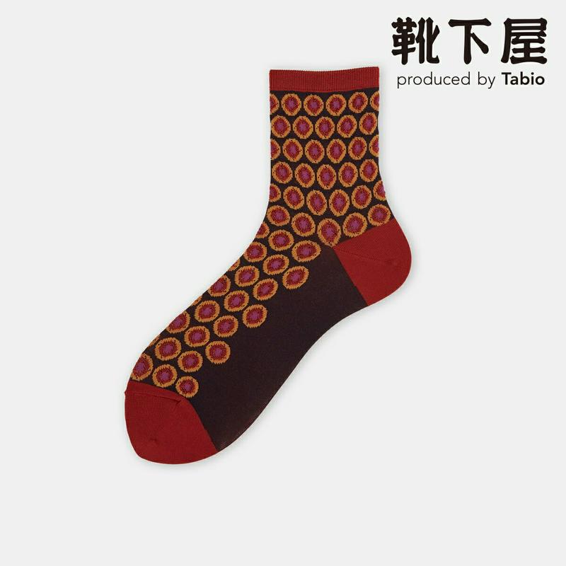 【あす楽】【Tabio】 サークルフロート柄ショートソックス / 靴下屋 靴下 タビオ くつ下 ショート レディース 日本製