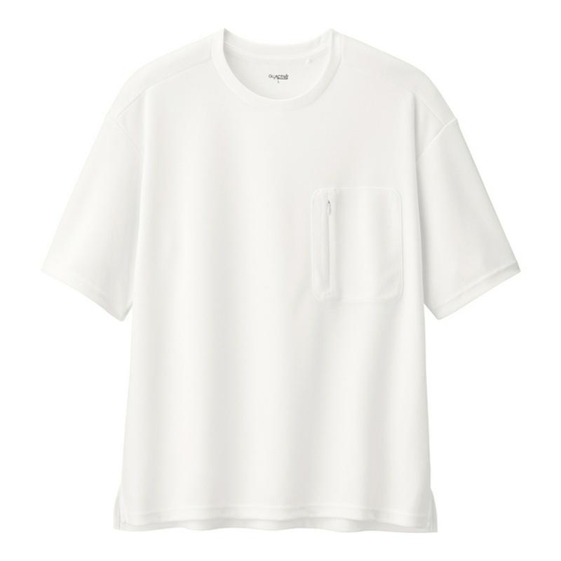 GUドライカノコビッグT(5分袖)GA+X