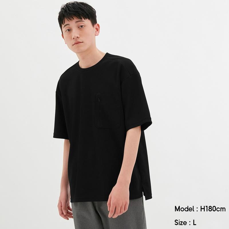 GUドライカノコビッグT(5分袖)GA+X
