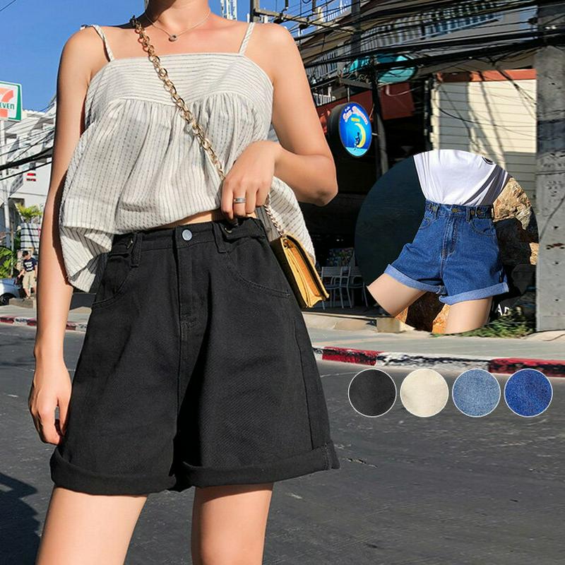 ショートパンツ レディース ボトムス パンツ おしゃれ 可愛い ブラック メール便 2020春夏新作 S/M/L/XL 【125
