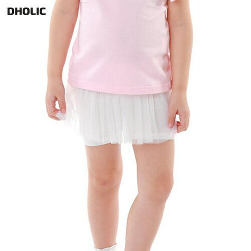 チュールミニスカートパンツ・p002109 キッズ【3~8才】【pt】【スカートパンツ パンツ ショートパンツ チュール チュールスカート ズボン 可愛い かわいい 女の子 子供 こども 子供服 こども服】【KIDS】