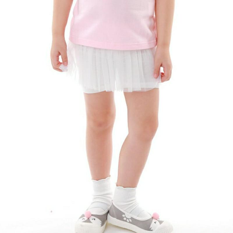 チュールミニスカートパンツ・p002109 キッズ【3~8才】【pt】【スカートパンツ パンツ ショートパンツ チュール チュールスカート ズボン 可愛い かわいい 女の子 子供 こども 子供服 こども服】【KIDS】