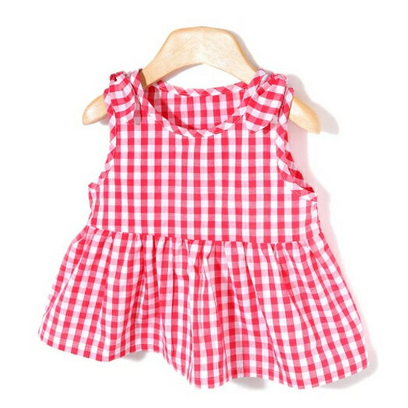 チェックスリーブレスワンピース・p002130 キッズ【3~8才】【ops】【ワンピース スリーブレス ノースリーブ チェック チェック柄 ギンガムチェック ガーリー 可愛い かわいい 女の子 子供 こども 子供服 こども服】【KIDS】