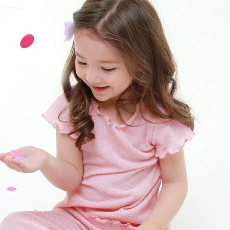 ウェーブヘムTシャツ・p002127 キッズ【3~8才】【tops】【トップス tシャツ 半袖 ウェーブ 単色 カジュアル 女の子 男の子 子供 こども 子供服 こども服】【KIDS】