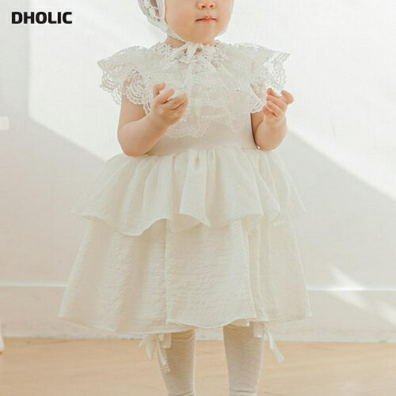 レースケープ付ワンピース p001489 キッズ 【0~2才】【ops】【ワンピース ラウンドネック ノースリーブ スリーブレス フレア ケープ レース ティアード セレモニー 子供 子供服 乳幼児 ベビー服 赤ちゃん 出産祝い プレゼント 春 夏】【KIDS】