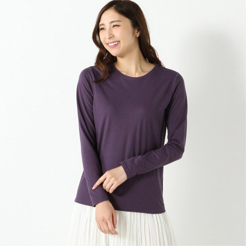 涼しく快適ドライカノコ長袖Ｔシャツ【無地・ボーダー】