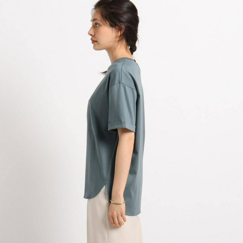 ［Ｌ］【ＷＥＢ限定／ハンドウォッシュ】ラウンドネックビッグＴシャツ