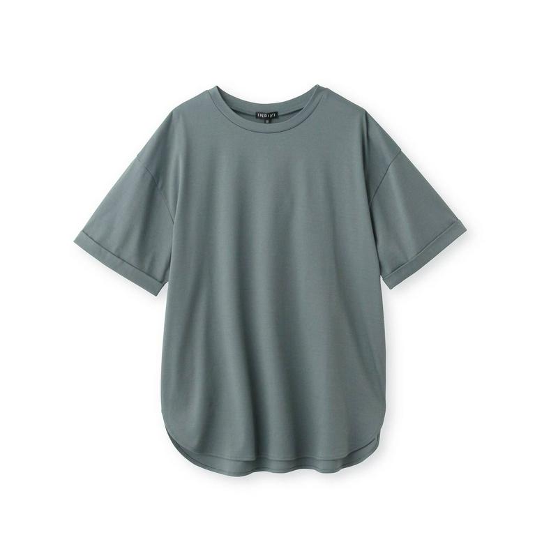 ［Ｌ］【ＷＥＢ限定／ハンドウォッシュ】ラウンドネックビッグＴシャツ