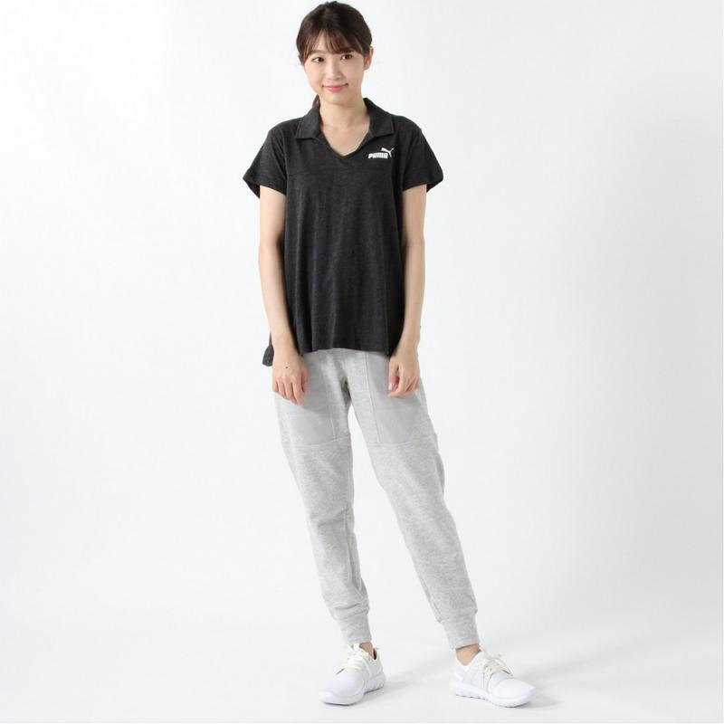 レディース　ＥＳＳ＋　オープンポロシャツ（プーマ/PUMA）