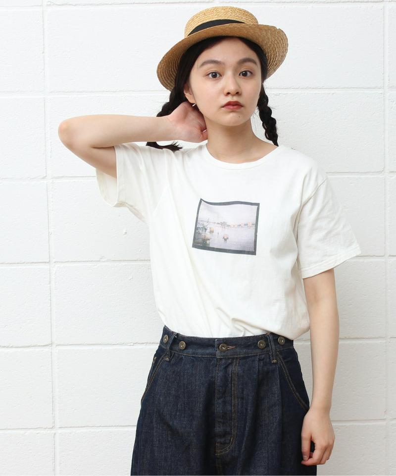 mat フォトプリントTシャツ＊aeroport（mat quotidien）