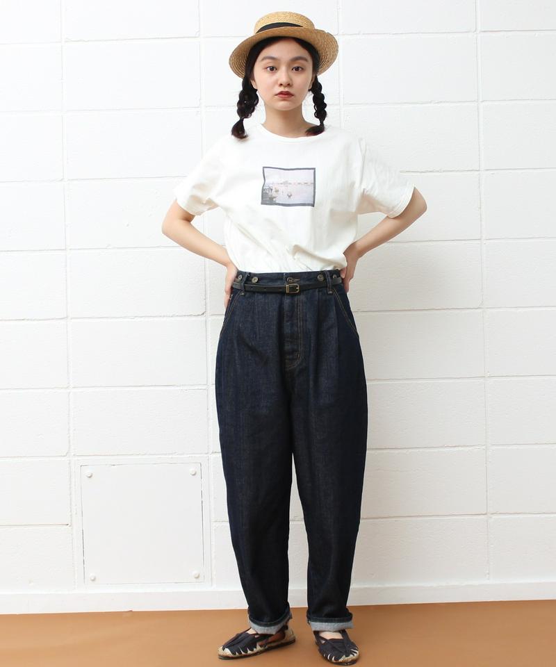 mat フォトプリントTシャツ＊aeroport（mat quotidien）