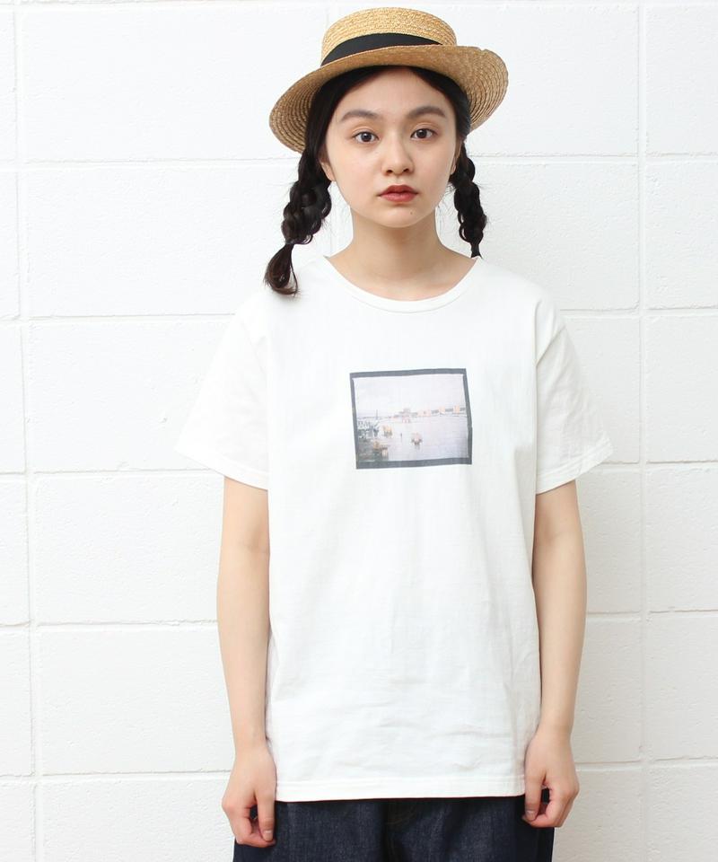 mat フォトプリントTシャツ＊aeroport（mat quotidien）