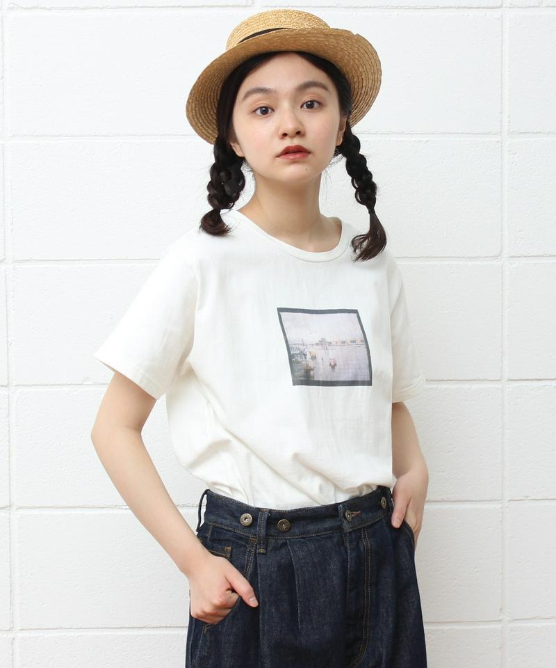 mat フォトプリントTシャツ＊aeroport（mat quotidien）