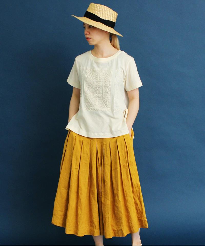〇eiπe レースモチーフ　Tシャツ