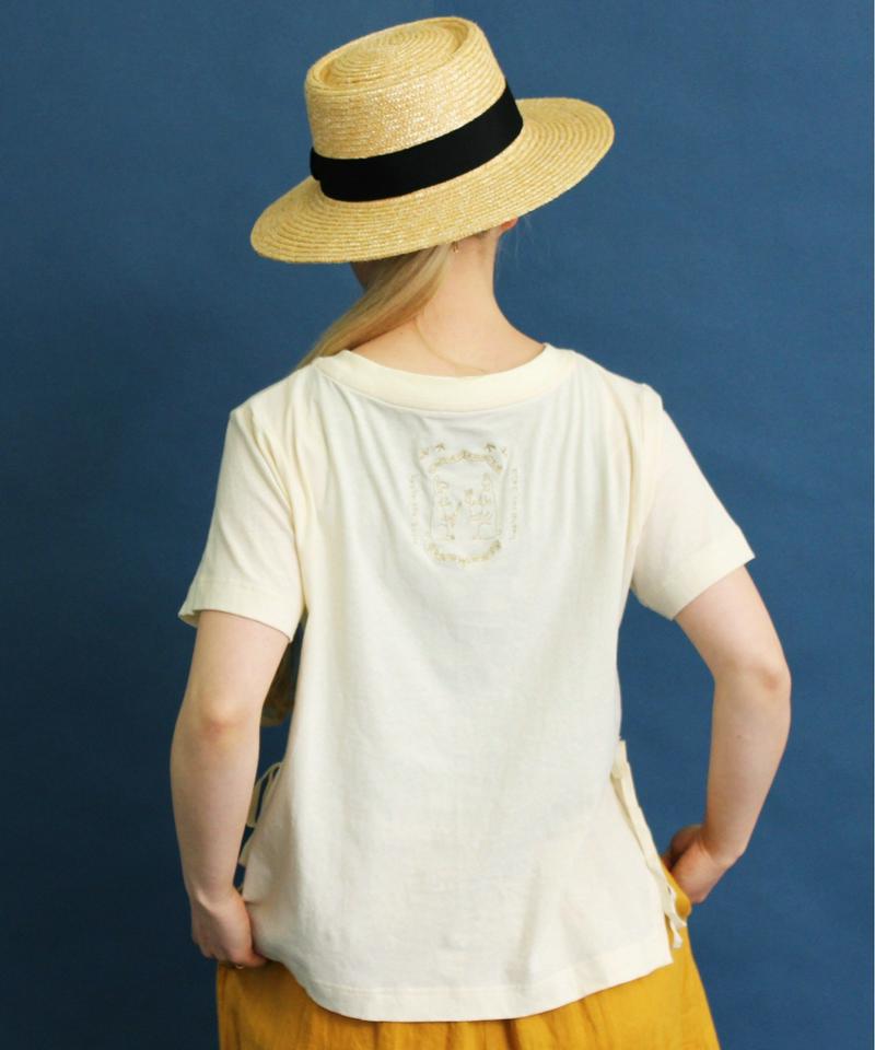 〇eiπe レースモチーフ　Tシャツ