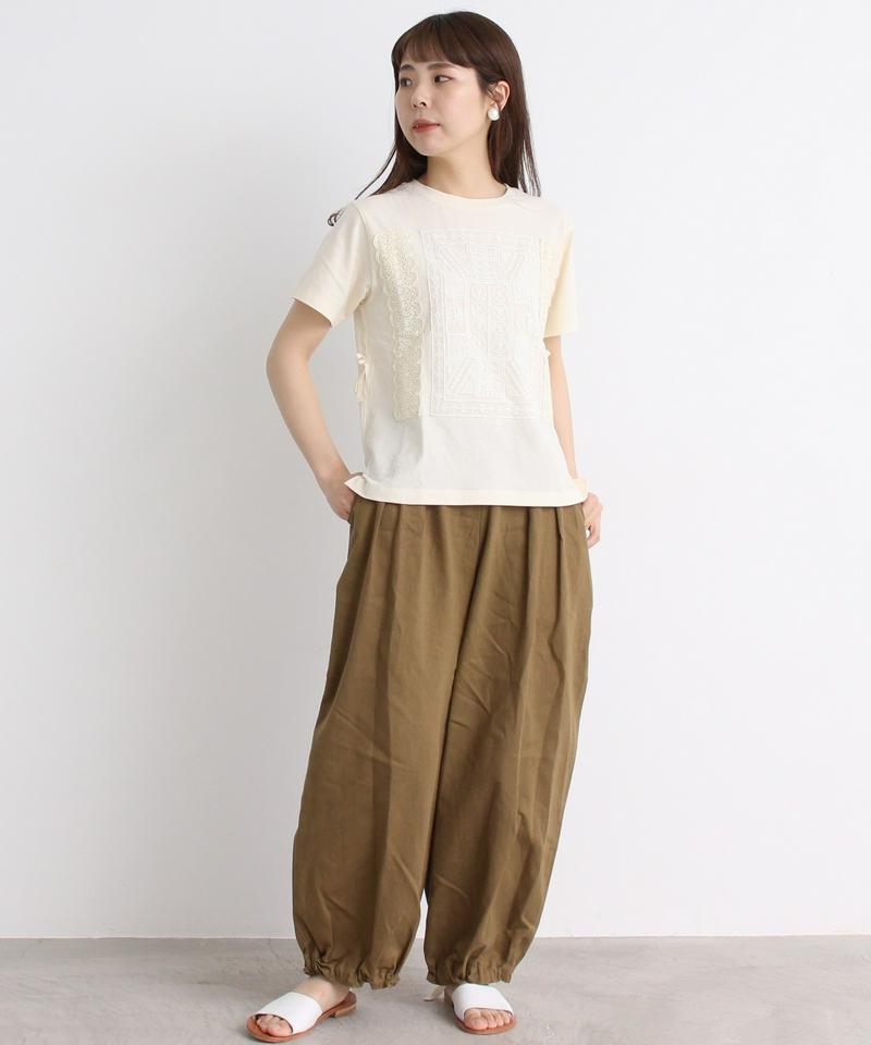 〇eiπe レースモチーフ　Tシャツ