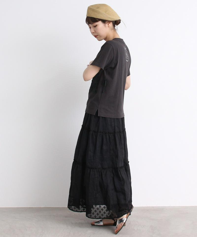 〇eiπe レースモチーフ　Tシャツ