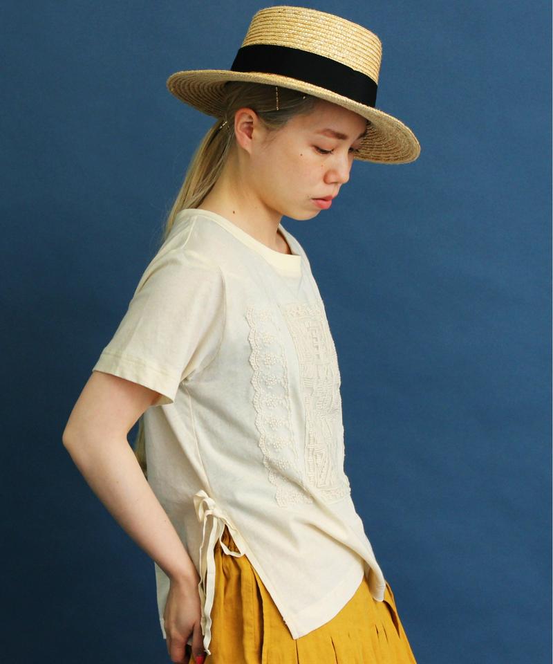 〇eiπe レースモチーフ　Tシャツ
