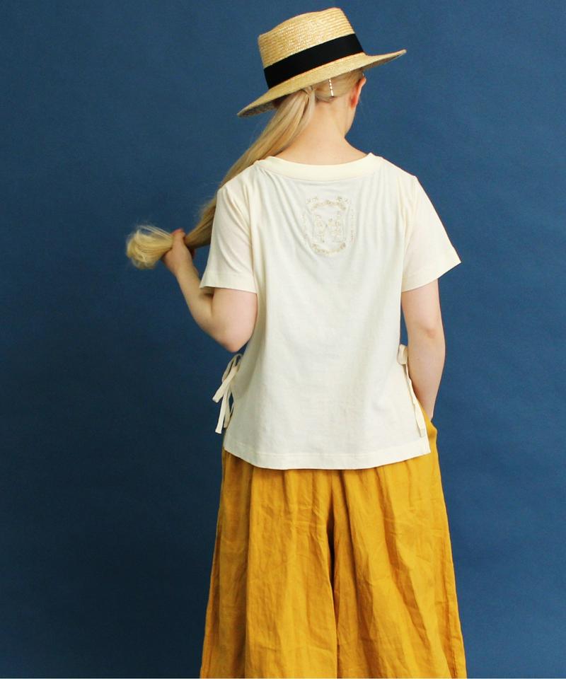 〇eiπe レースモチーフ　Tシャツ