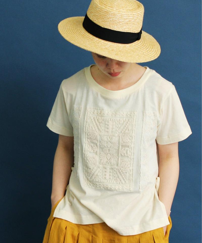 〇eiπe レースモチーフ　Tシャツ