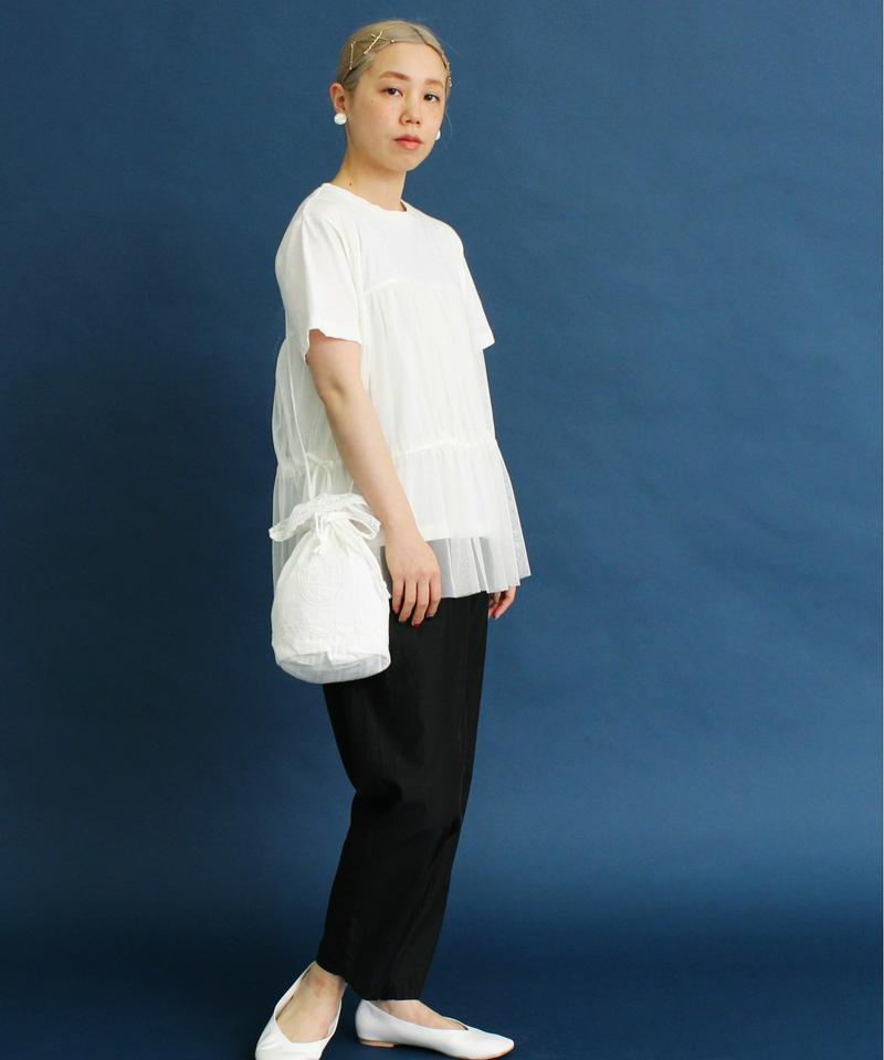 〇eiπe チュールレイヤード　Tシャツ（eiπe）