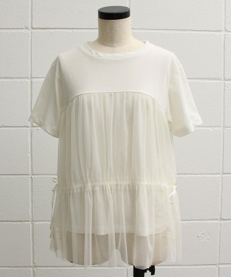 〇eiπe チュールレイヤード　Tシャツ（eiπe）