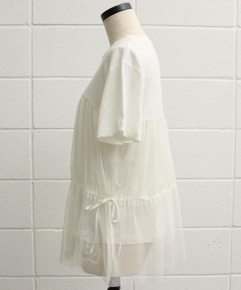 〇eiπe チュールレイヤード　Tシャツ（eiπe）