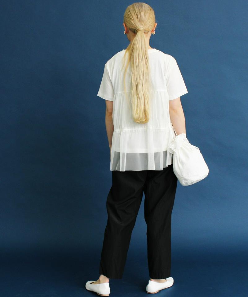 〇eiπe チュールレイヤード　Tシャツ（eiπe）