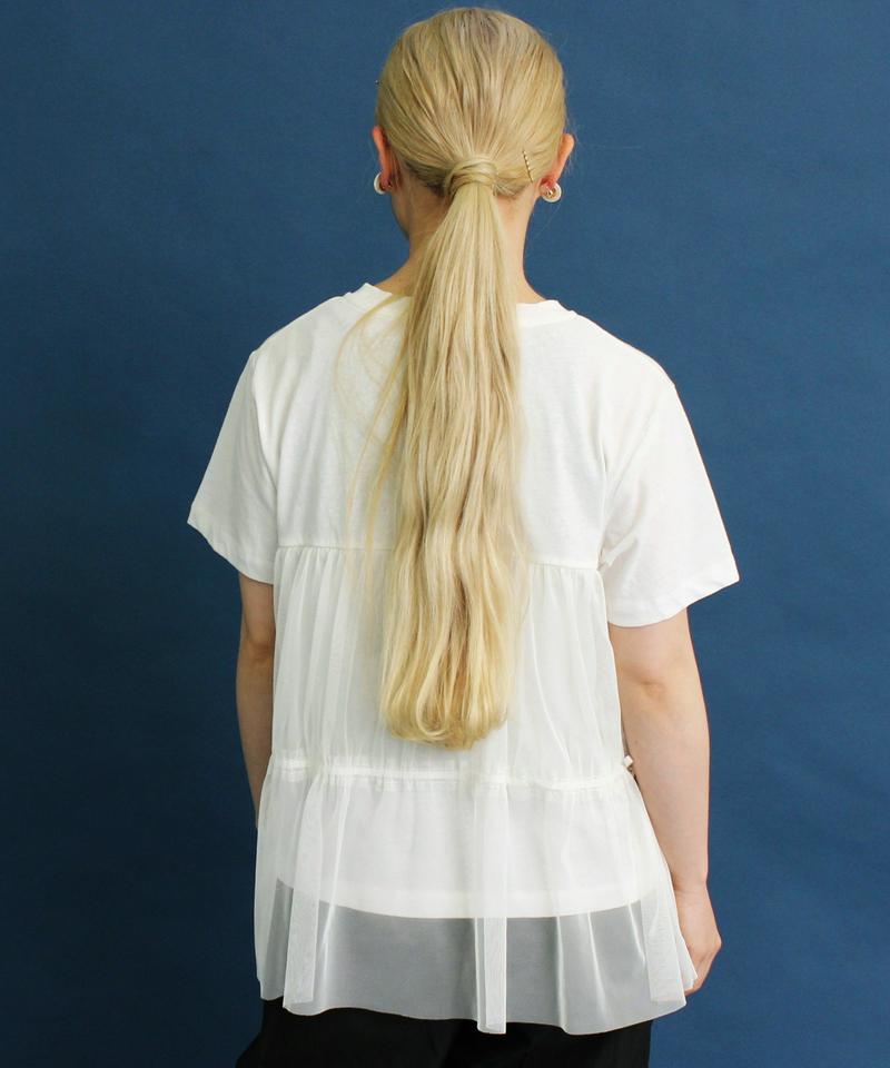 〇eiπe チュールレイヤード　Tシャツ（eiπe）