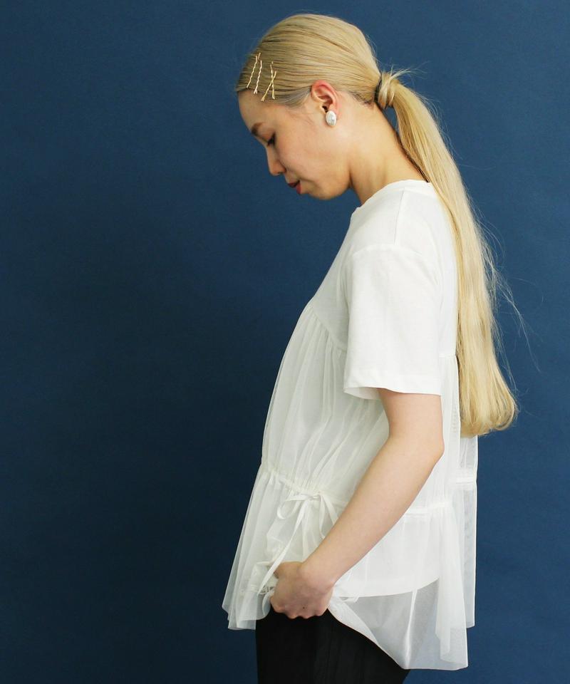 〇eiπe チュールレイヤード　Tシャツ（eiπe）