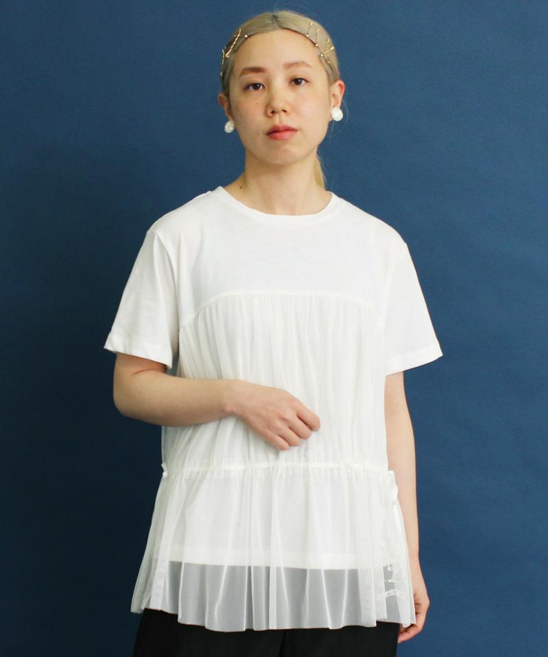 〇eiπe チュールレイヤード　Tシャツ（eiπe）