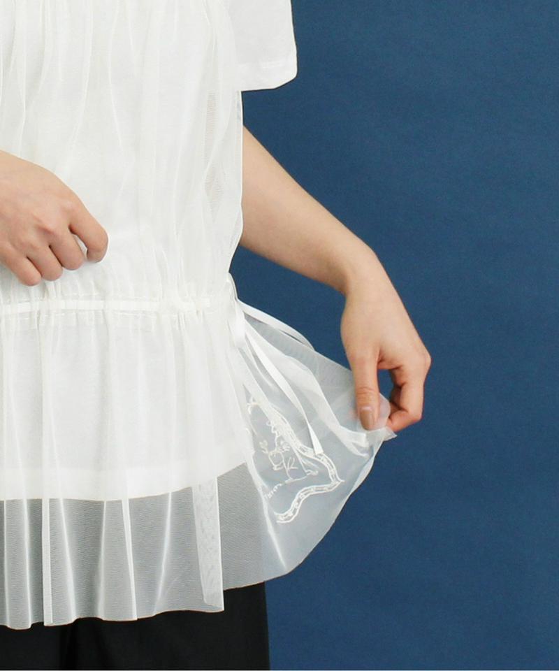 〇eiπe チュールレイヤード　Tシャツ（eiπe）