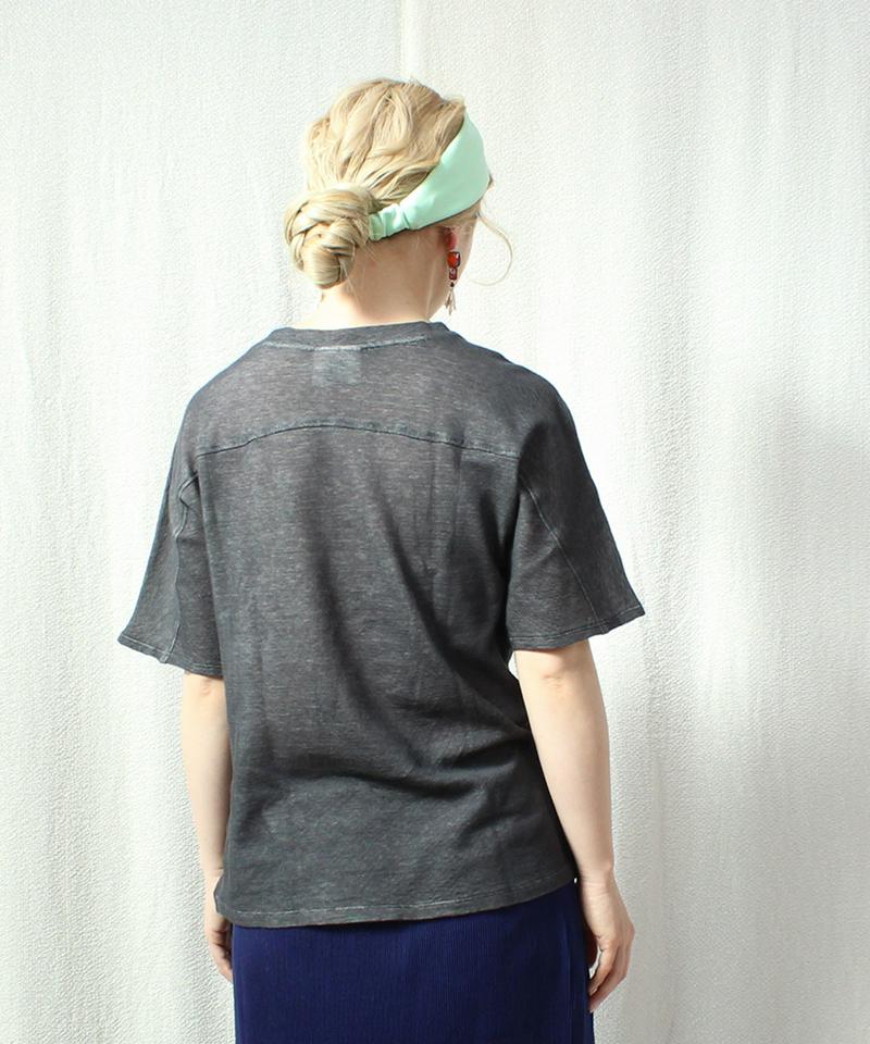 ○接結製品洗いポケットTシャツ（caph troupe）