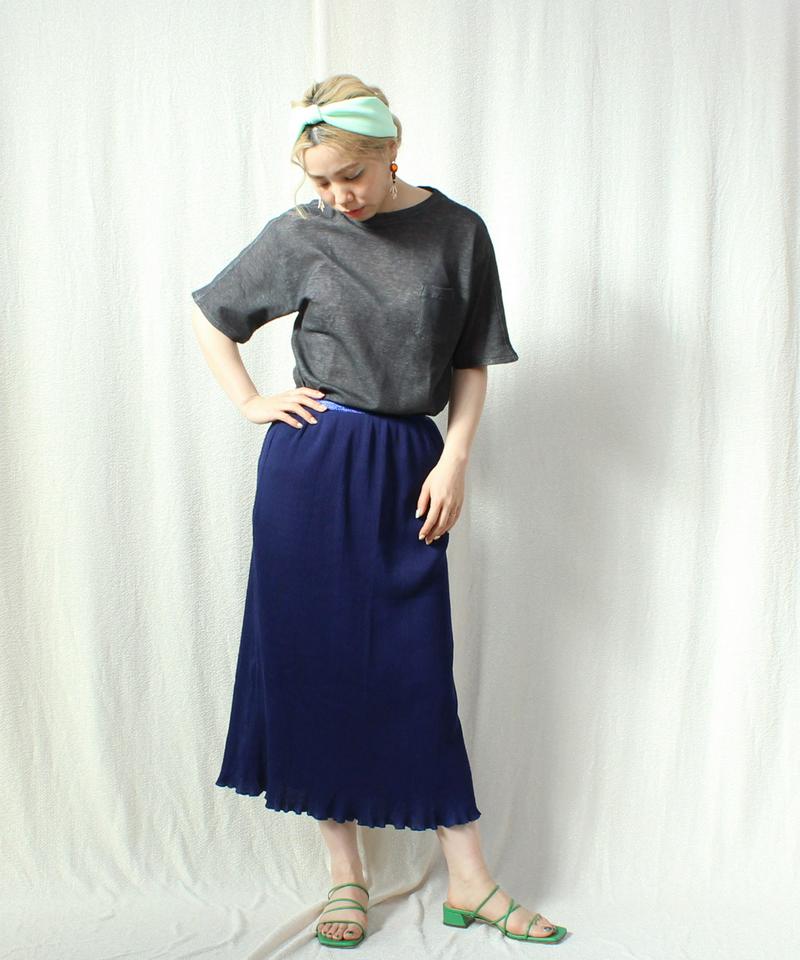 ○接結製品洗いポケットTシャツ（caph troupe）