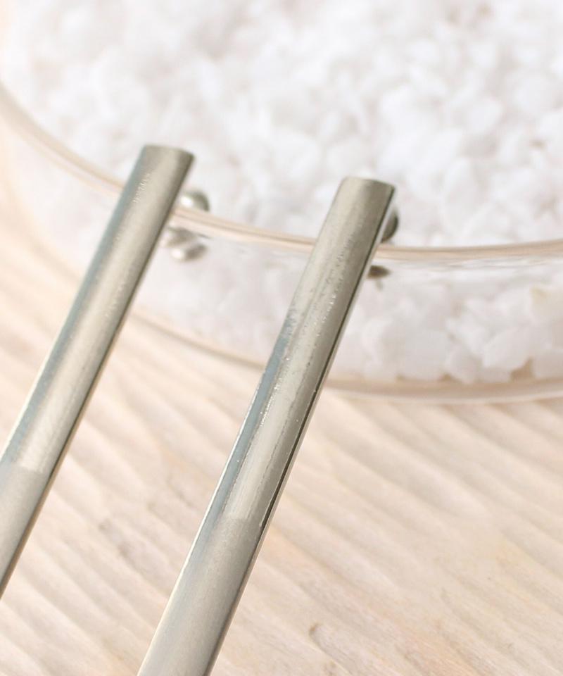 ○メタル２トーンメッキピアス（caph troupe）