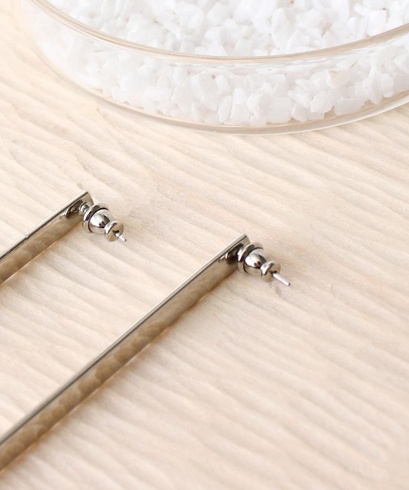 ○メタル２トーンメッキピアス（caph troupe）