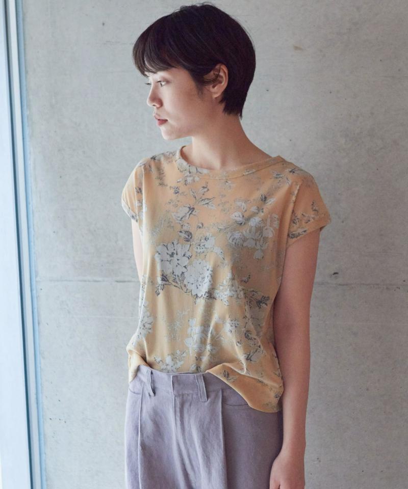 ○チュールプリント Tシャツ（nitca）