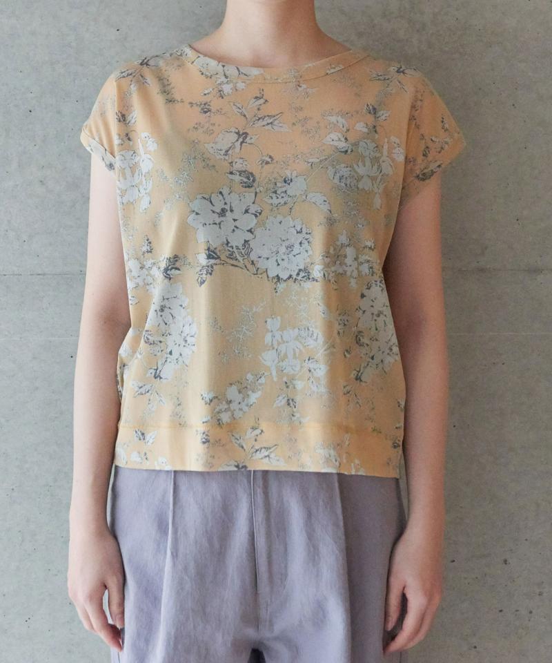 ○チュールプリント Tシャツ（nitca）