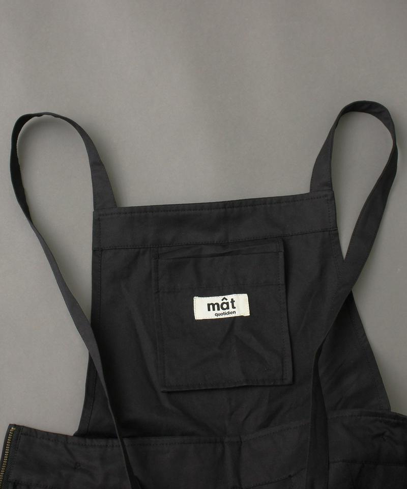 mat　C/N後ろリボンサロペットパンツ（mat quotidien）