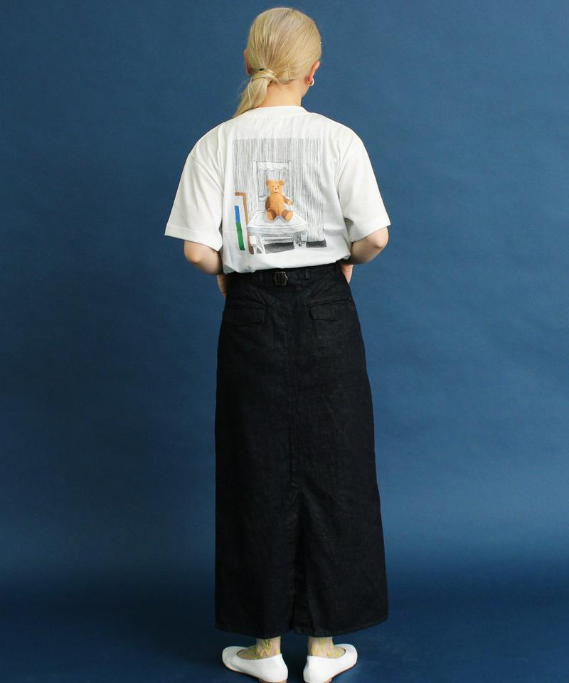 WEB/一部店舗限定 eiπe テディベアプリント 刺繍Tee（eiπe）