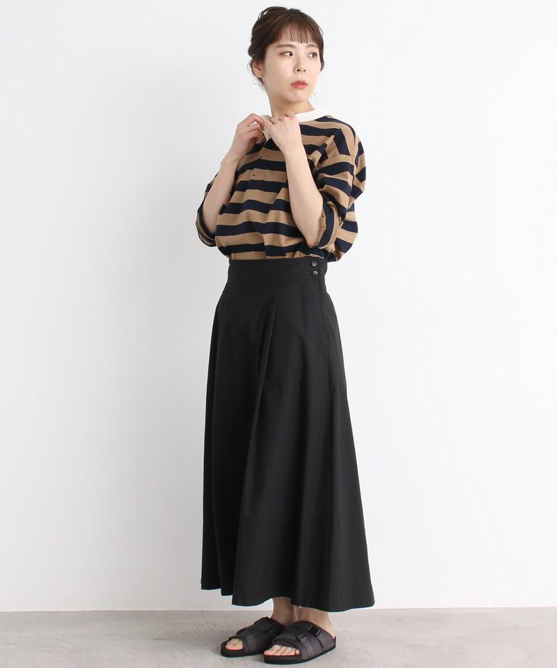 【WEB別注】 mat ノーカラーラガーシャツ（mat quotidien）