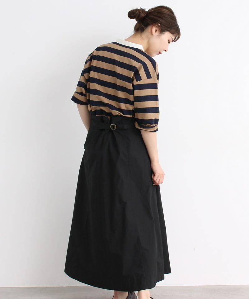 【WEB別注】 mat ノーカラーラガーシャツ（mat quotidien）