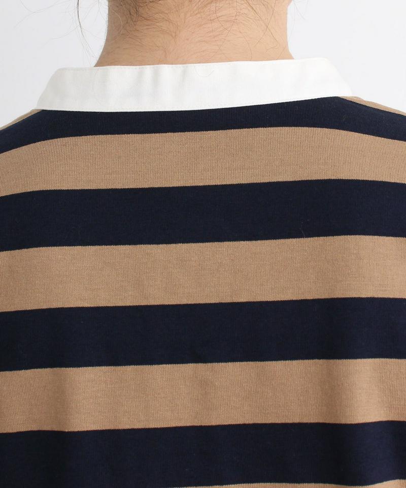 【WEB別注】 mat ノーカラーラガーシャツ（mat quotidien）