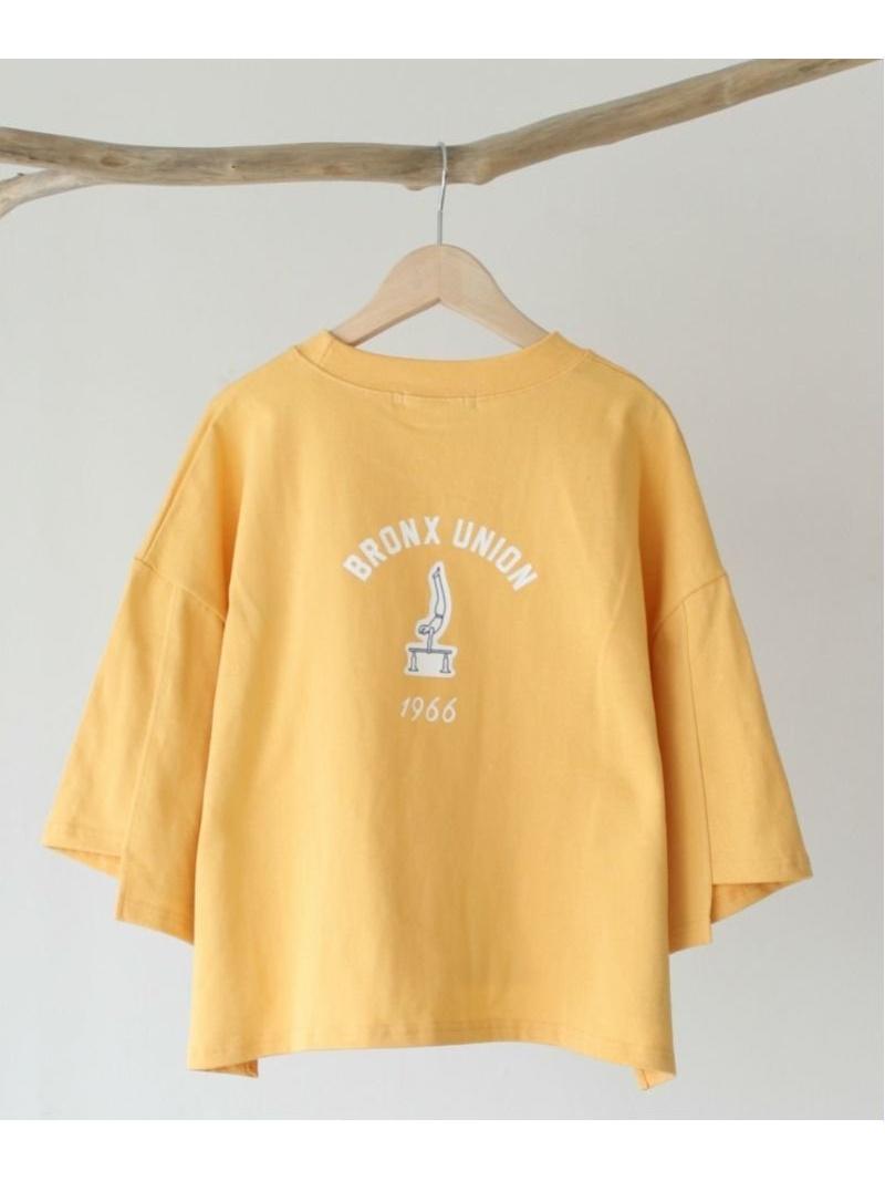 via j(ヴィアジェイ)"BRONX"7分袖Tシャツ（via j）